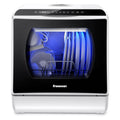 Freeswan Portable Mini Dishwasher Countertop,5L Built-in Water Tank for Apartments &amp; RV,8 Wash Programs with Baby Care with Baby Care, Air Dry/Quick/ECO/Fruit/Normal Mode